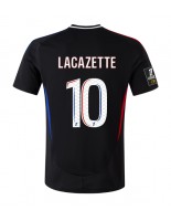 Moške Nogometnih dresov Olympique Lyonnais Alexandre Lacazette #10 Gostujoči 2024-25 Kratki rokavi